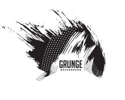 schmutzig schwarz Spritzer Grunge Textur Hintergrund Design vektor