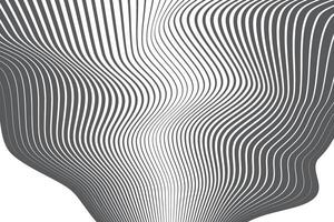 modern einfach abstrakt schwarz Farbe Streifen Vektor kreativ Muster