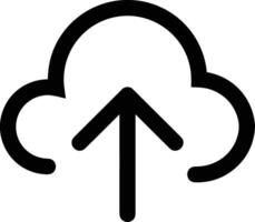 Wolke Symbol Symbol Vektor Bild. Illustration von das Hosting Lager Design Bild