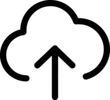 Wolke Symbol Symbol Vektor Bild. Illustration von das Hosting Lager Design Bild