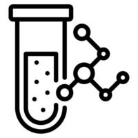 Biotech Zukunft Dinge Symbol Illustration vektor