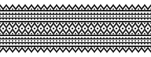 etnisk gräns prydnad. geometrisk etnisk orientalisk sömlös mönster. rand vektor illustration. inföding amerikan mexikansk afrikansk indisk stam- stil. design gräns, textil, tyg, Kläder, matta.