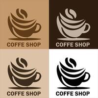 Kaffee Geschäft Logo , Kaffee Logo vektor