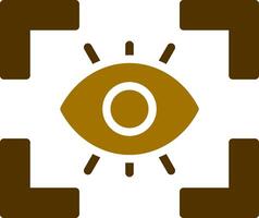 Auge kreatives Icon-Design vektor