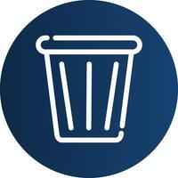 Trash-kreatives Icon-Design vektor