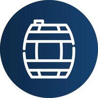 Barrel kreatives Icon-Design vektor