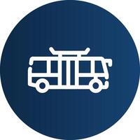 Bus kreatives Icon-Design vektor