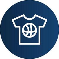 Shirt kreatives Icon-Design vektor