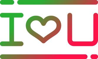 liebe kreatives Icon-Design vektor