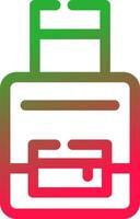 bagage kreativ ikon design vektor