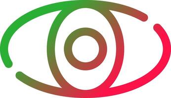 Auge kreatives Icon-Design vektor