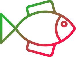 Fisch kreativ Symbol Design vektor