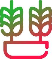 Getreide kreatives Icon-Design vektor