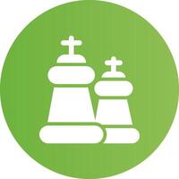 schack kreativ ikon design vektor