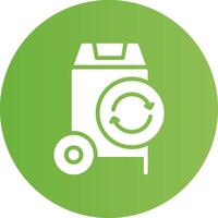 recyceln kreativ Symbol Design vektor