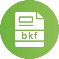 bkf kreativ ikon design vektor