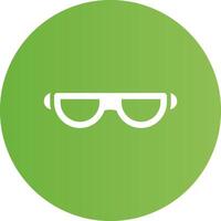 Brille kreatives Icon-Design vektor