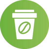 Kaffee kreatives Icon-Design vektor