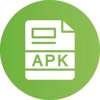 apk kreativ ikon design vektor