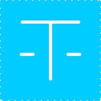 Textfeld kreatives Icon-Design vektor