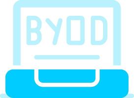 byod Tour kreativ Symbol Design vektor