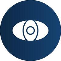 Auge kreatives Icon-Design vektor