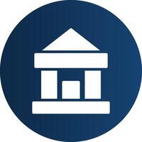 Bank kreatives Icon-Design vektor