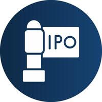 ipo kreativ Symbol Design vektor