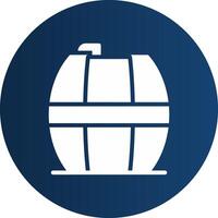 Barrel kreatives Icon-Design vektor