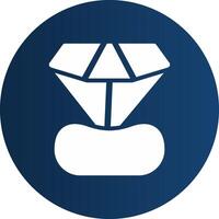 Diamant kreatives Icon-Design vektor