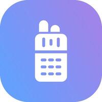 Walkie-Talkie kreatives Icon-Design vektor