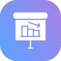 Analytics kreatives Icon-Design vektor