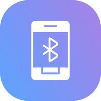 Bluetooth kreatives Icon-Design vektor