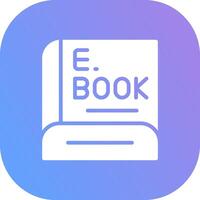 ebook kreativ Symbol Design vektor