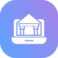 Bank kreatives Icon-Design vektor