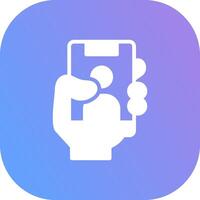 Selfies kreatives Icon-Design vektor