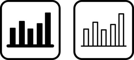 Diagrammvektorsymbol vektor