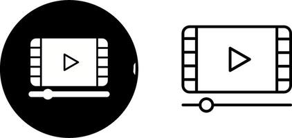 Video und Animation Vektor Symbol