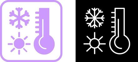 Thermometer-Vektor-Symbol vektor