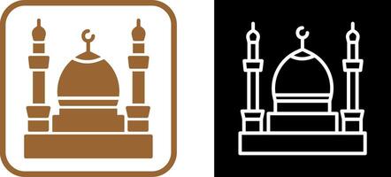 Moschee-Vektor-Symbol vektor