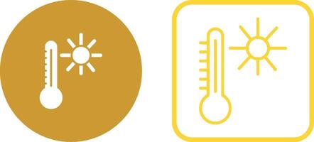 temperatur vektor ikon