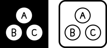 alfabet vektor ikon