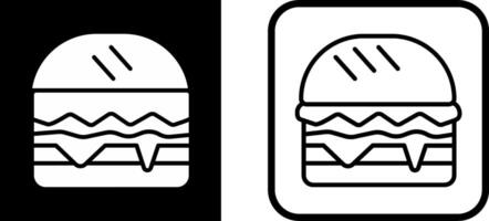 Hamburger-Vektor-Symbol vektor