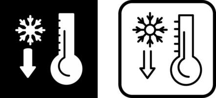 Thermometer-Vektor-Symbol vektor