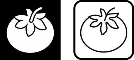 Symbol für Tomatenvektor vektor