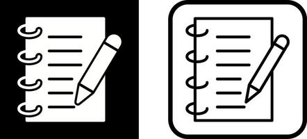vår anteckningsbok vektor ikon