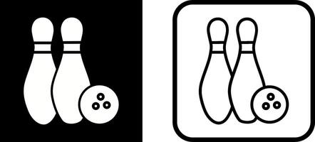 Bowling-Vektor-Symbol vektor