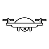 kreativ Drohne filmen Symbol Gliederung Vektor. kreativ modern vektor