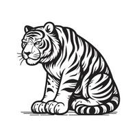 tiger vektor illustration bild för färg