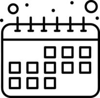 Kalender Symbol Symbol Vektor Bild